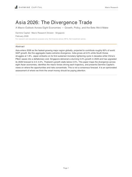 Cover of Asia 2026: The Divergence Trade